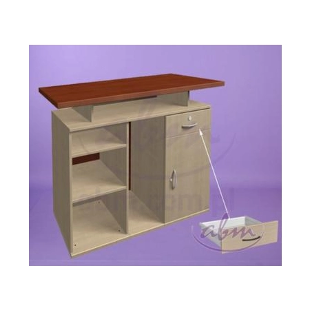 Szuflada z zamkiem do lady LK7 i LK8 klon,limba ,limba czekoladowa