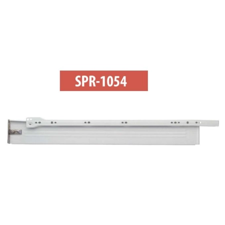 Stalowe boki szuflady o dł. 350 mm i wys.54 mm białe/szare