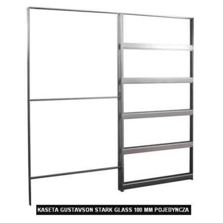 Kaseta Gustawson Stark Glass 100mm pojedyncza