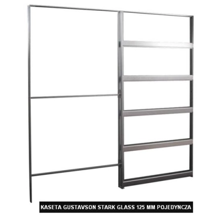 Kaseta Gustawson Stark Glass 125mm pojedyncza
