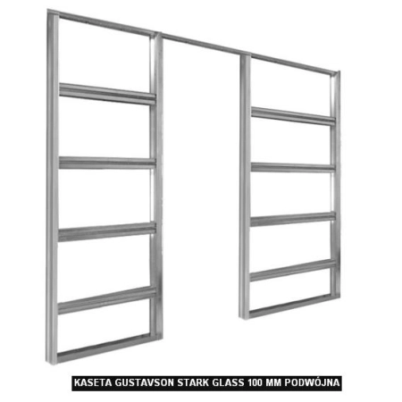 Kaseta Gustawson Stark Glass 100mm podwójna