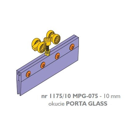 Okucie Porta Glass 10mm