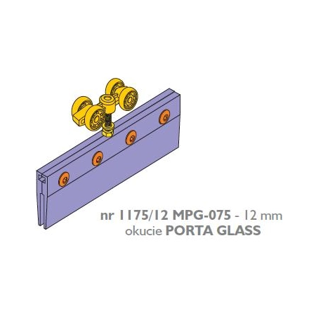 Okucie Porta Glass 12mm