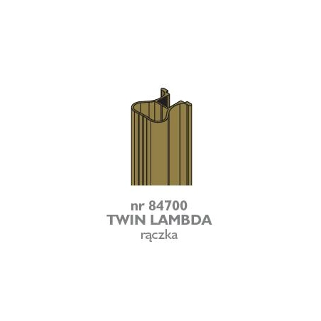 Rączka Twin Lambda natura