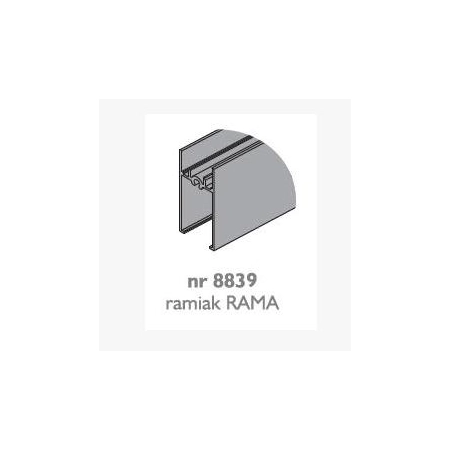 Ramiak poziomy Rama inox