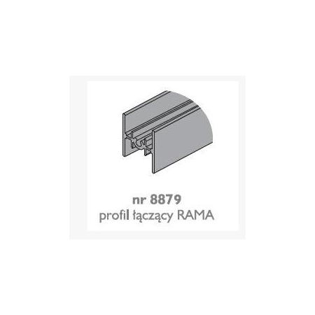 Profil łączący Rama inox