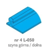 Szyna górna/dolna L-050
