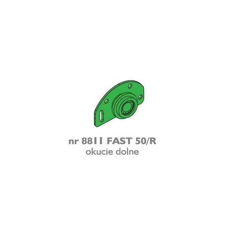Okucie dolne FAST 50/R
