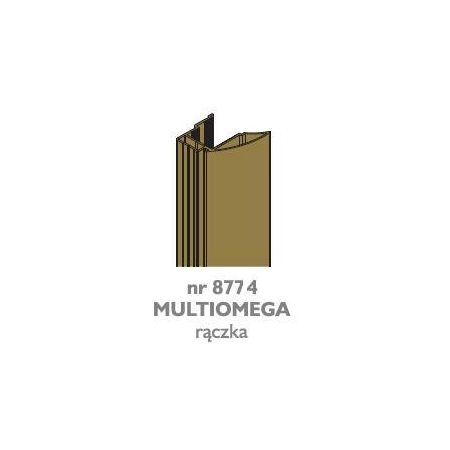 Rączka Multiomega szampan