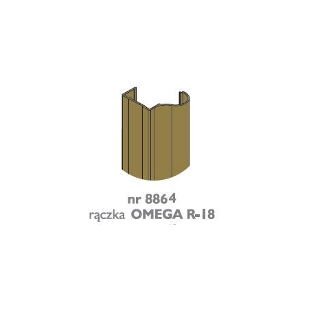 Rączka OMEGA 18 szampan
