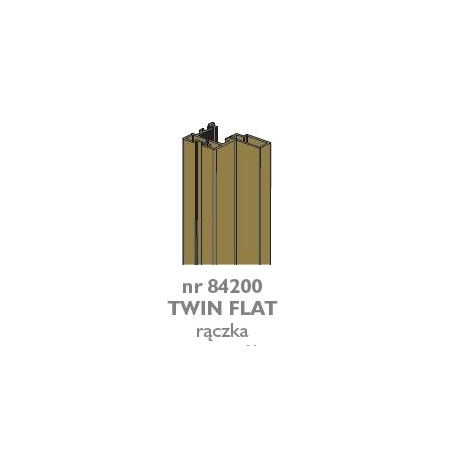 Rączka natura TWIN FLAT