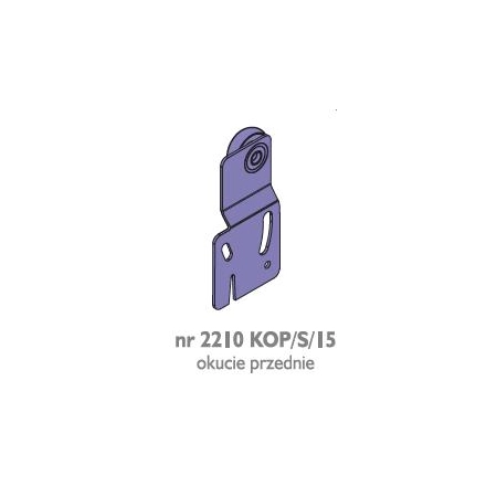Okucie przednie KOP/S/15