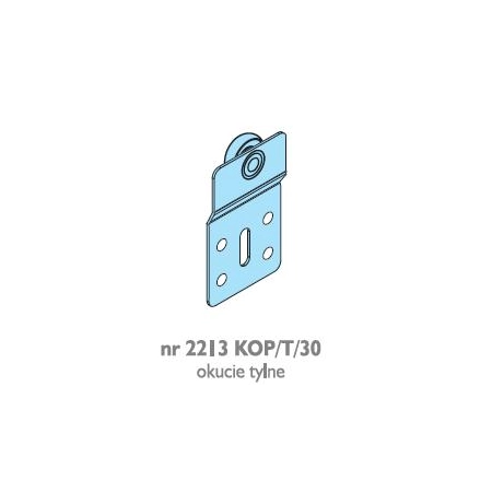 Okucie tylne KOP/T/30