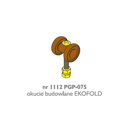Okucie budowlane EKOFOLD PGP-075