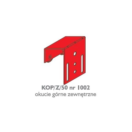 Okucie górne zewnętrzne KOP Z/50