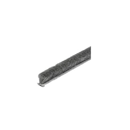Szczotka 4,8mm x 12mm przeciwkurzowa wpuszczana bez kleju