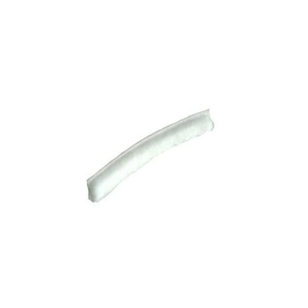 Szczotka biała 14mm x 6mm wpuszczana odbojowa bez kleju