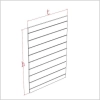 Plecy panelowe MDF
