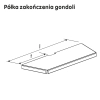 Półka zakończenia gondoli