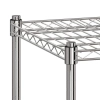 Regał chromowany 3-pólkowy typ 2 głębokość 45 cm