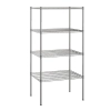 Regał chromowany 4 - półkowy Typ - 2 głębokość 60 cm