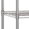Regał chromowany 4 - półkowy Typ - 2 głębokość 60 cm