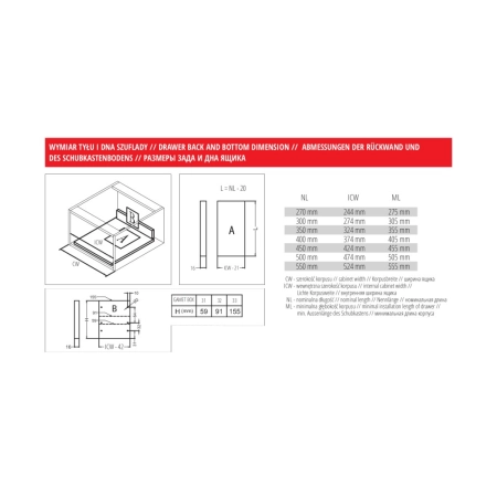 GametBOX niski szary/biały 21, wysokość 100 mm, głębokość 270 mm