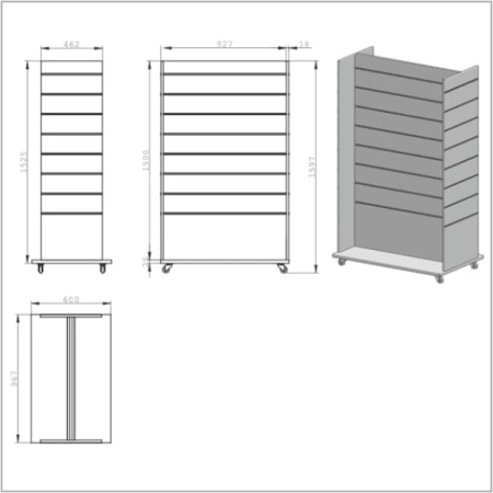 Gondola do sklepu NUT typ H