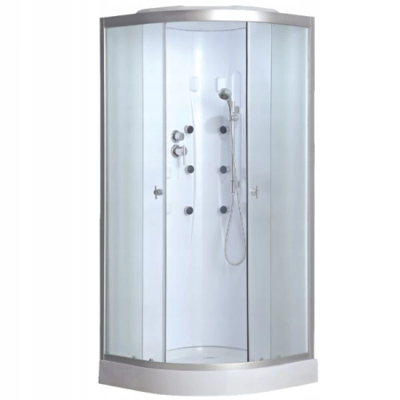 Kabina prysznicowa  Biagio 90 x 90 822C hydromasaż