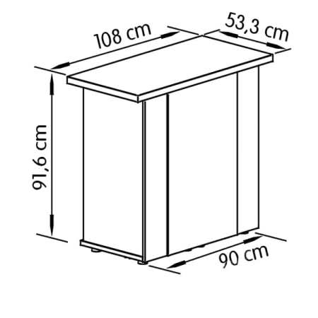 Lada sklepowa konfekcyjna LK8 90 cm