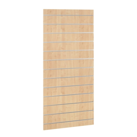 Panel sklepowy MDF pionowy frezowany bez wkładek