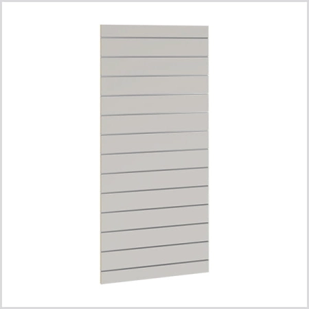 Panel sklepowy MDF pionowy frezowany bez wkładek
