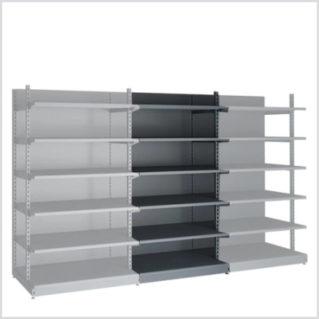 Regał Medium 130/230 cm.biały,antracyt