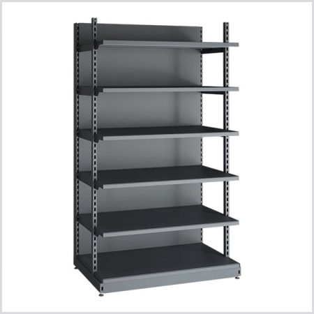 Regał Medium 130/230 cm.biały,antracyt