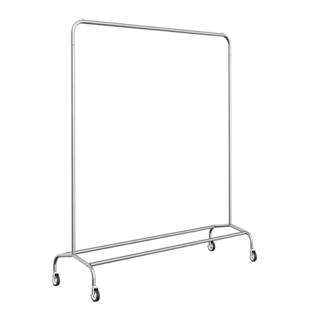 Stojak do sklepu S001C chromowany szerokość 140 cm