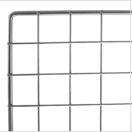 Krata sklepowa chromowana