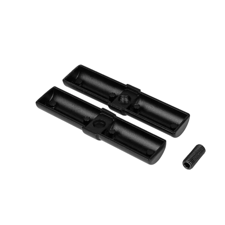 Przedłużka rury fi 25 czarna