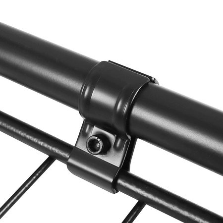 Złącze do kraty jednostronne KR361 czarne