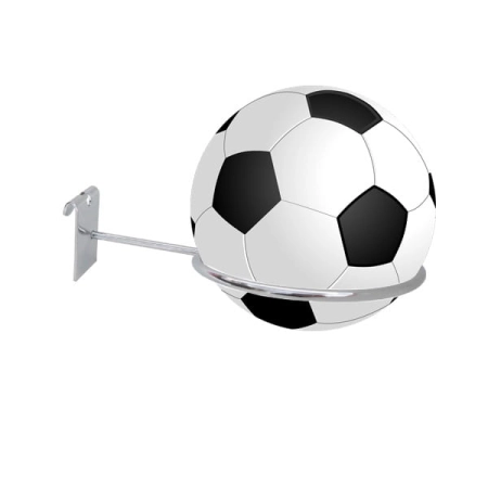 Wieszak na piłkę 14 cm chrom